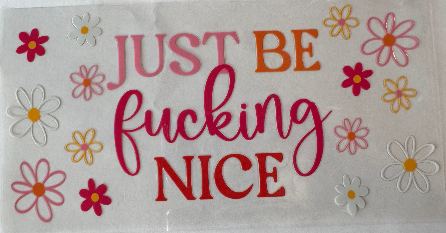 Just Be Effing Nice