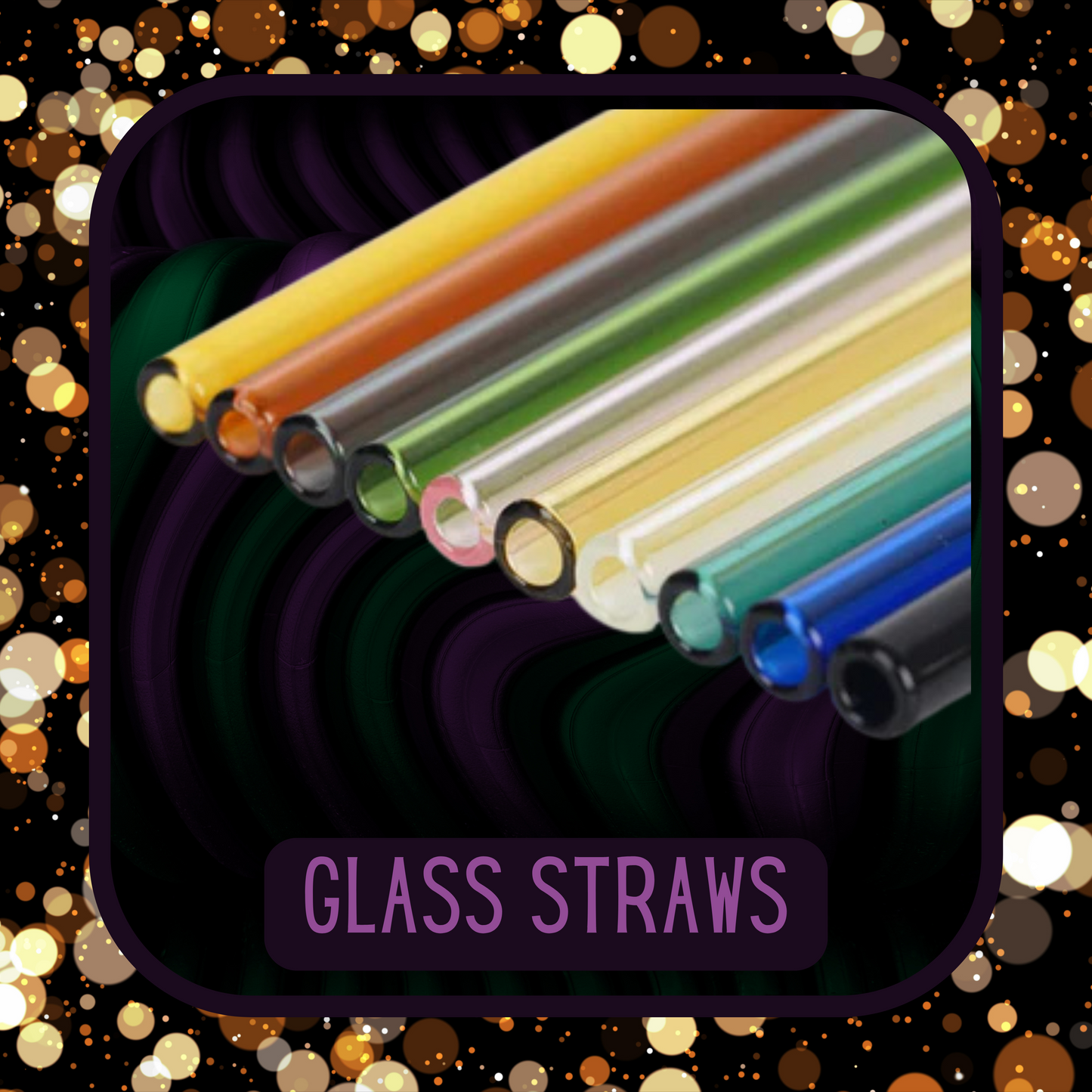 Bent Glass Straw