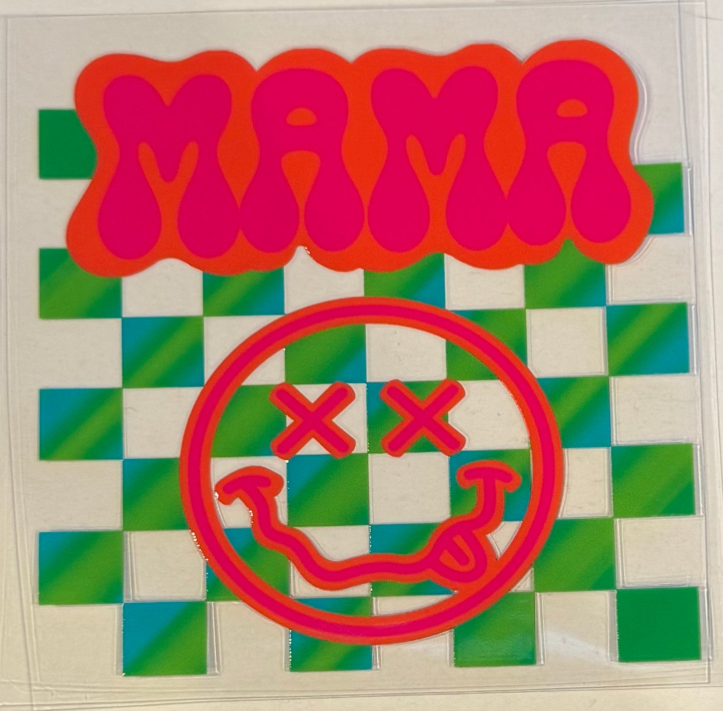 Mama Green Checkered
