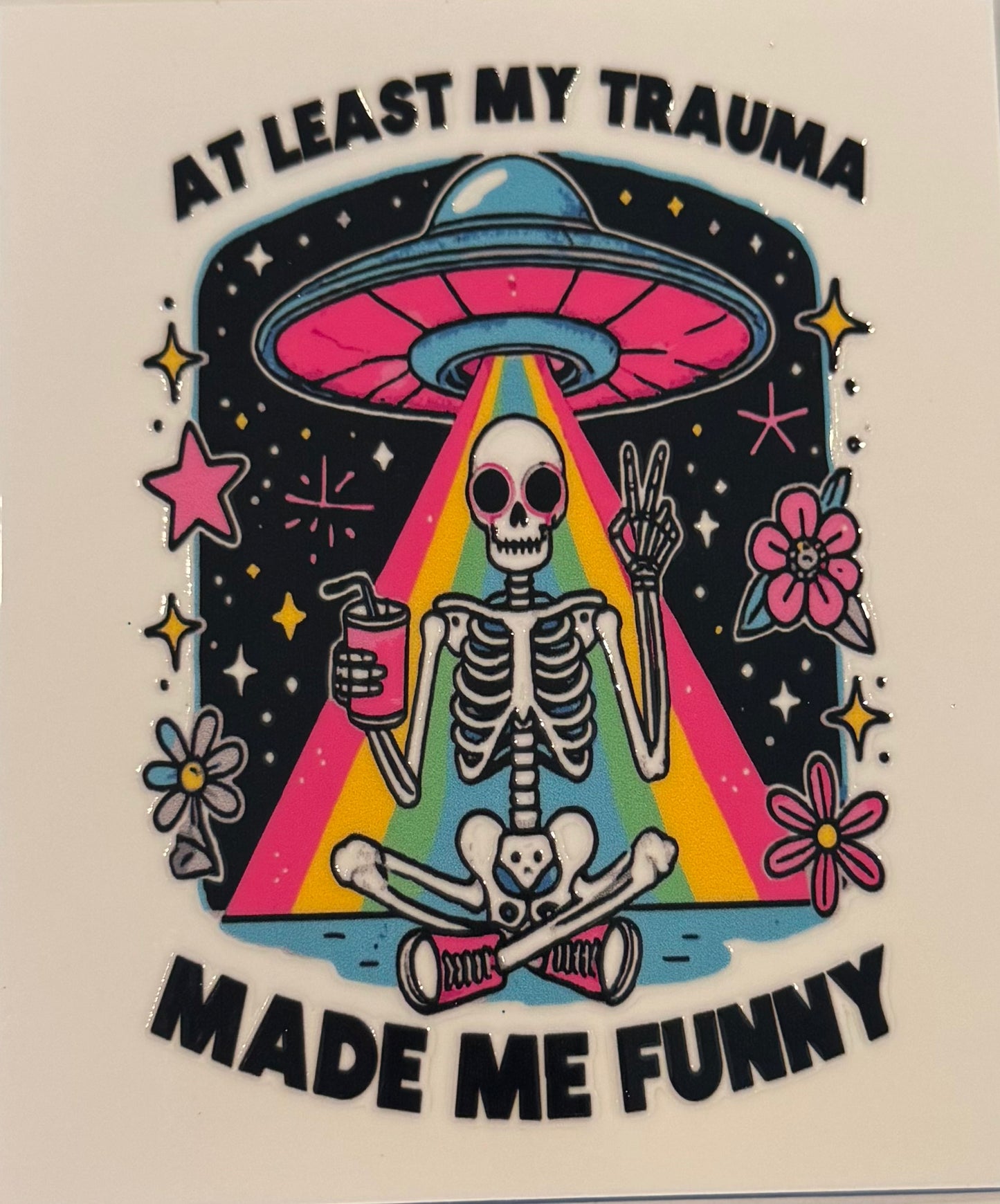 At least my trauma made me funny