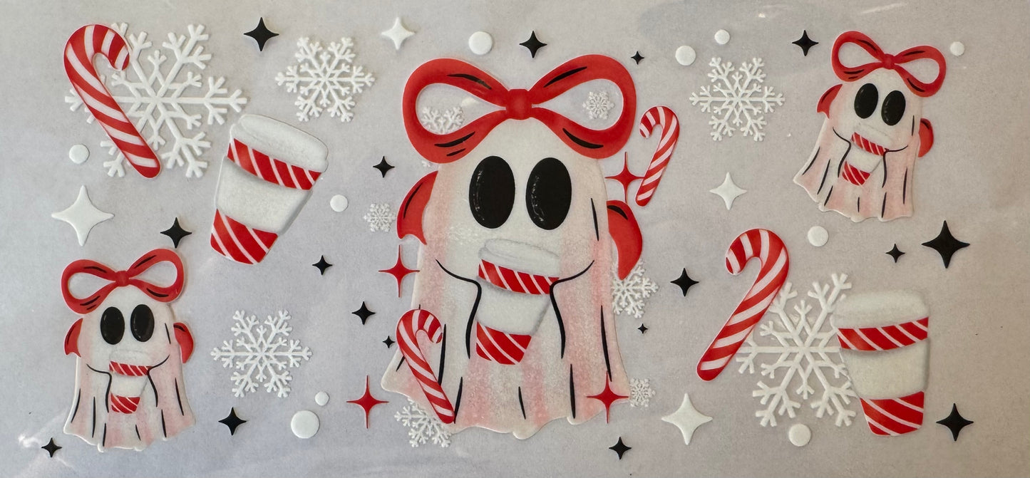 Candy cane ghost