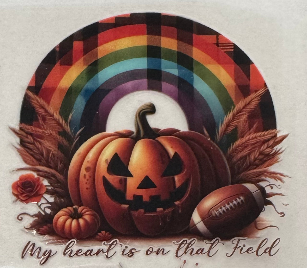 My heart is on that field