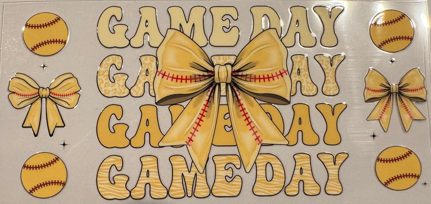 Game Day Softball Bow