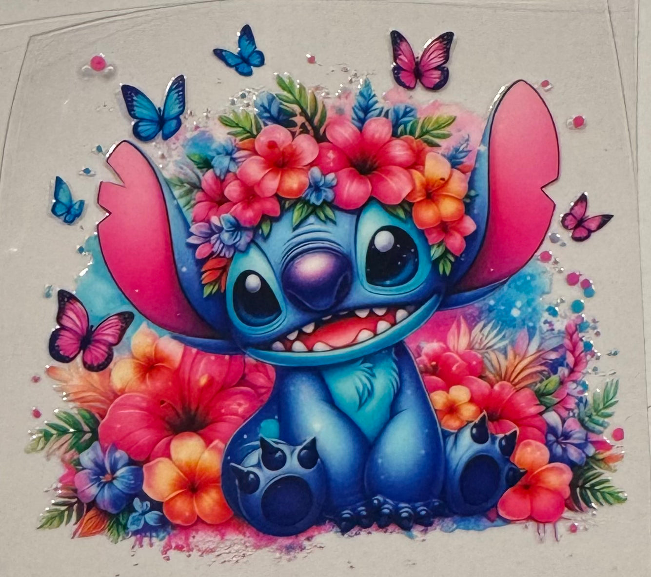Stitch Floral Butterfly