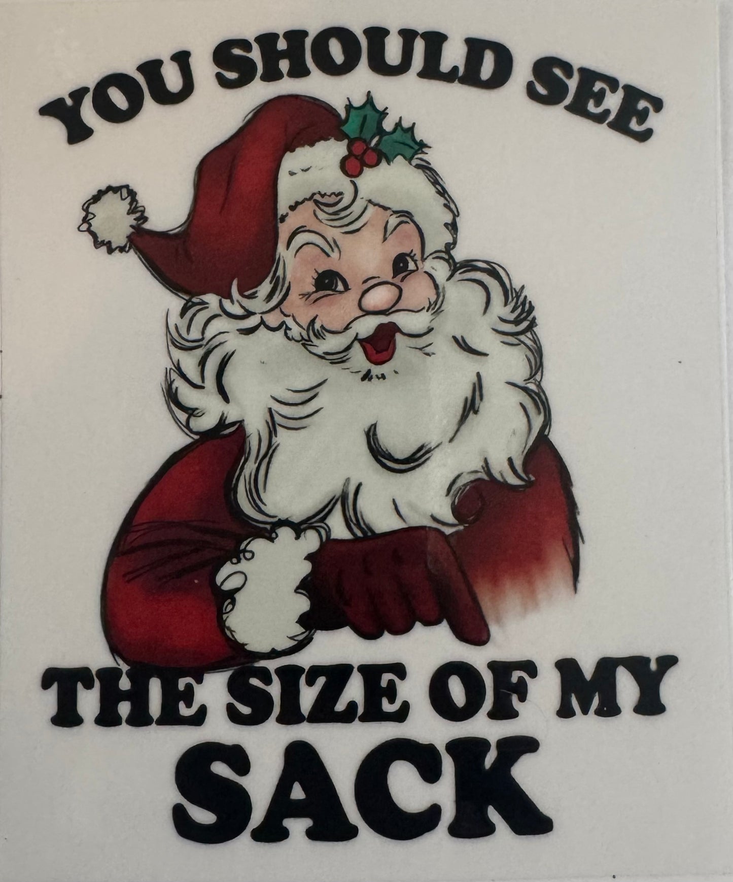 You should see