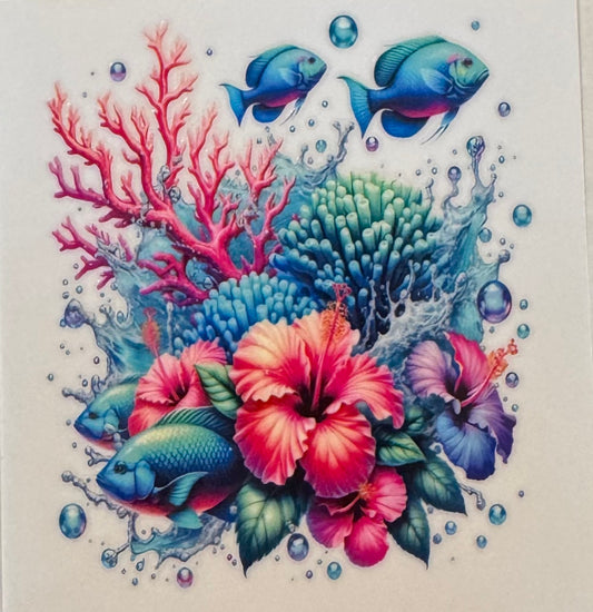 Sea Life Floral