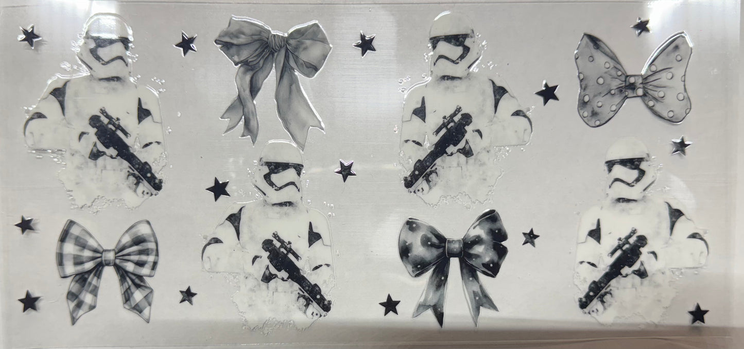Star Wars Black & White Bows