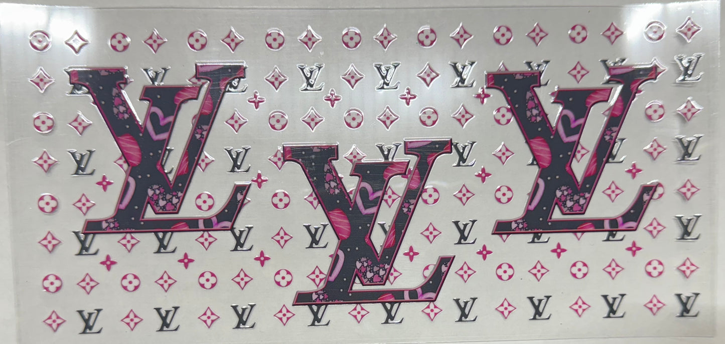LV Pink & Black