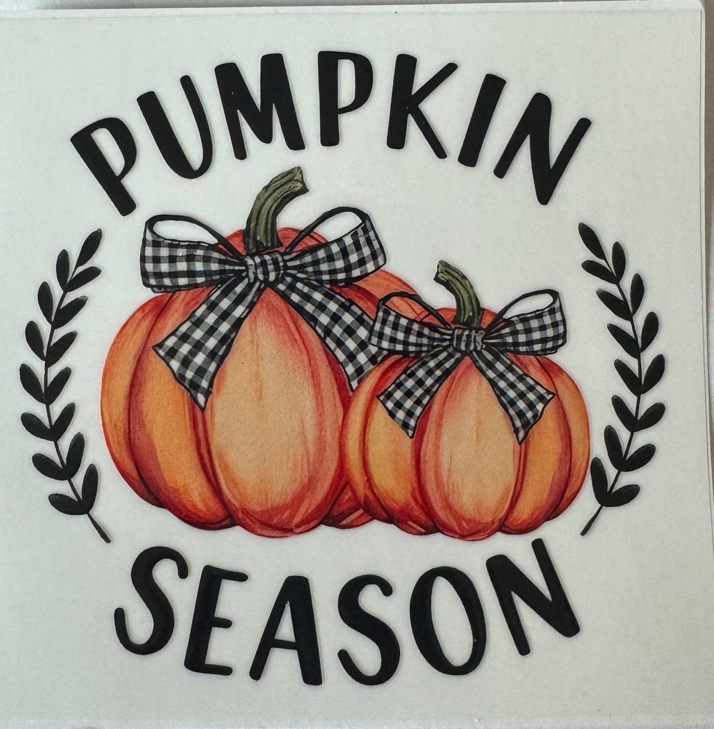 Pumpkin season