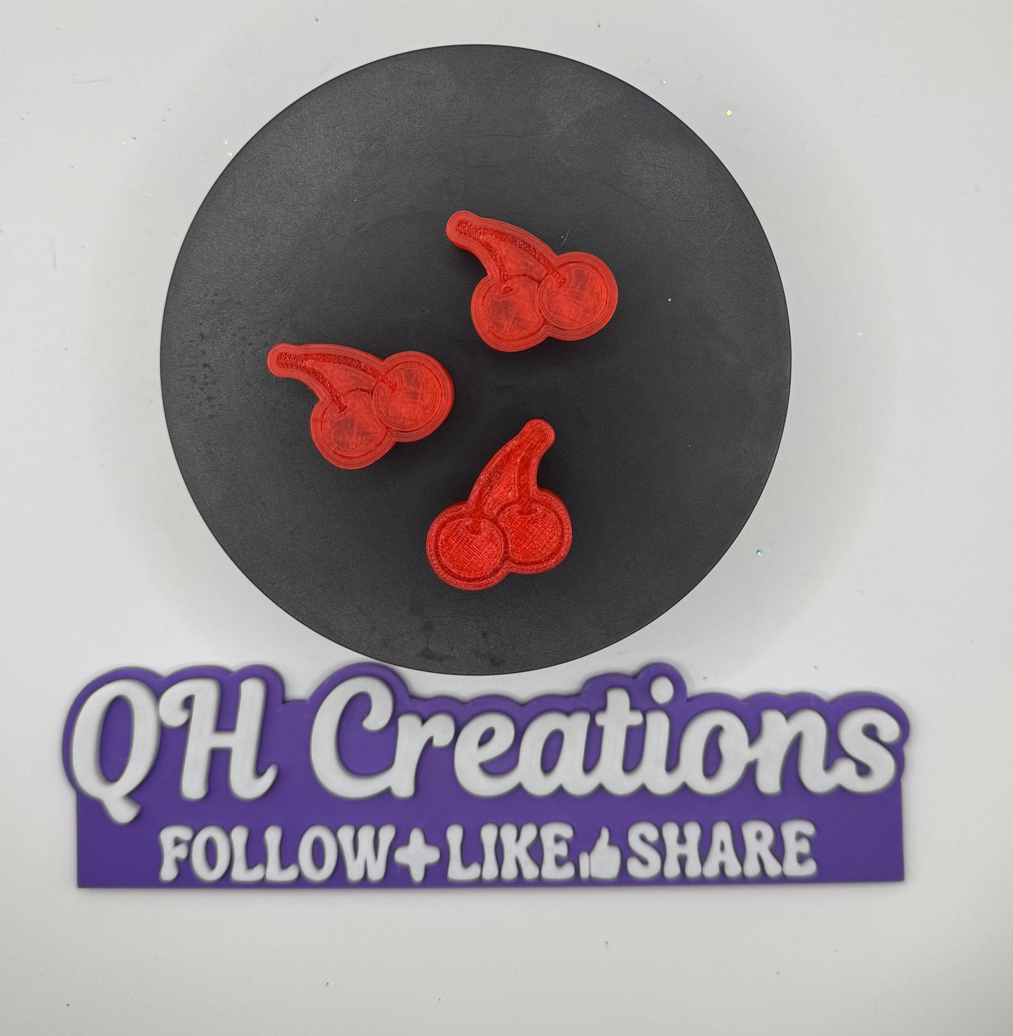 Cherry Straw Toppers