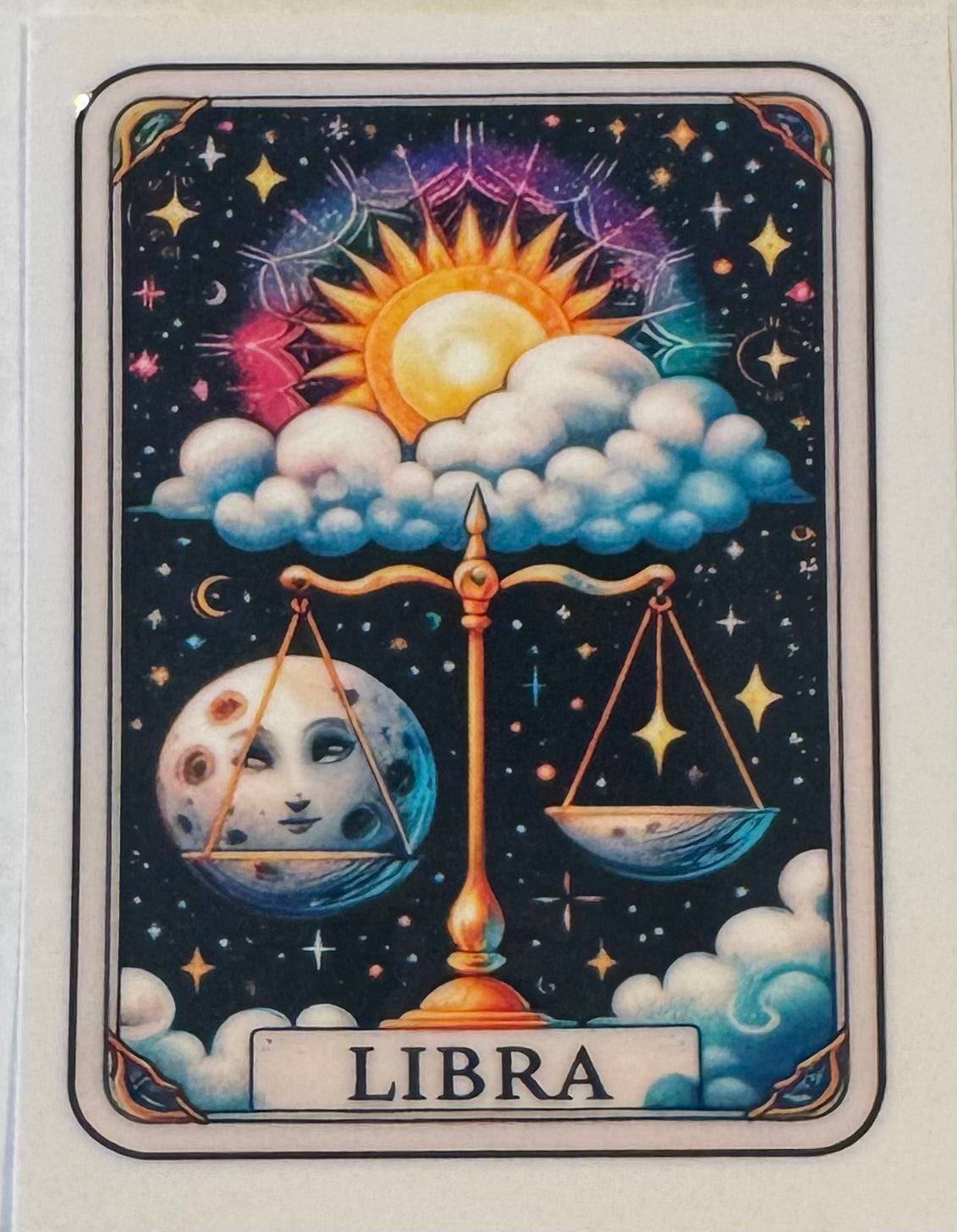 Libra Tarot Card