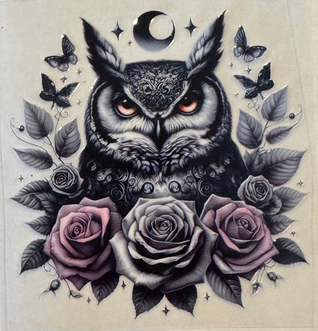 Owl Floral