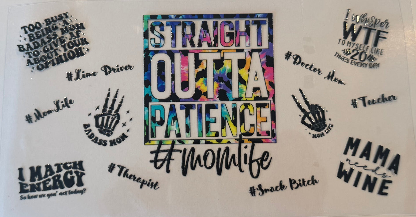 Straight Outta Patience