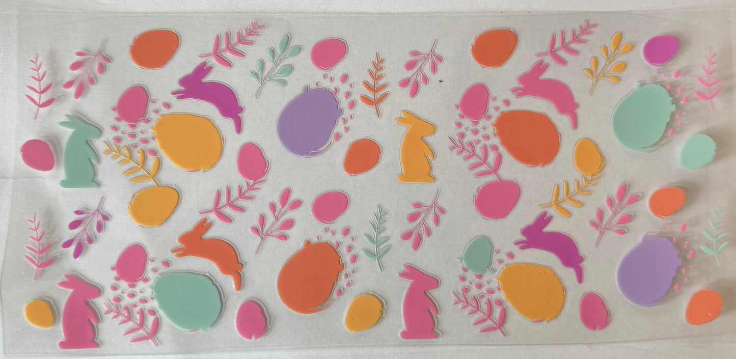 Bunny eggs floral