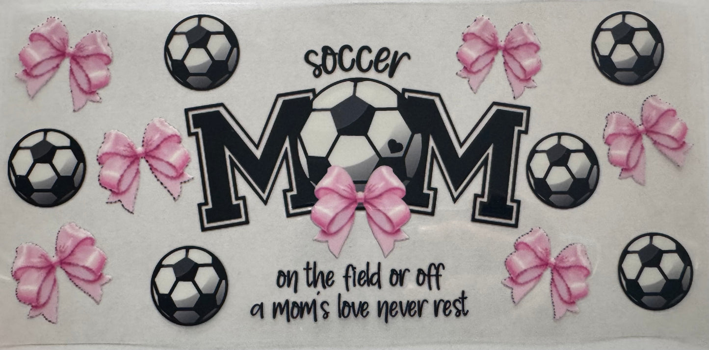 Soccer Mom on the field