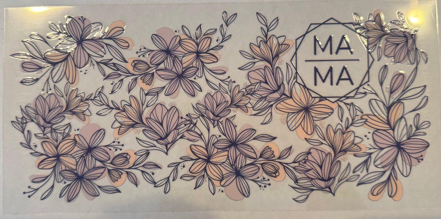 Mama Floral Peach