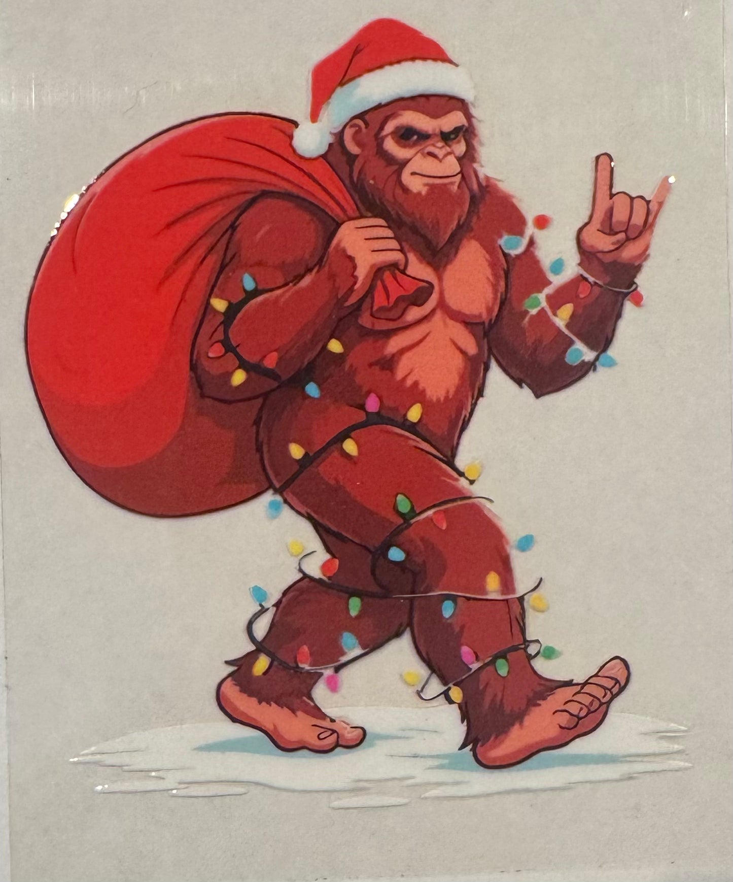 Big foot Santa