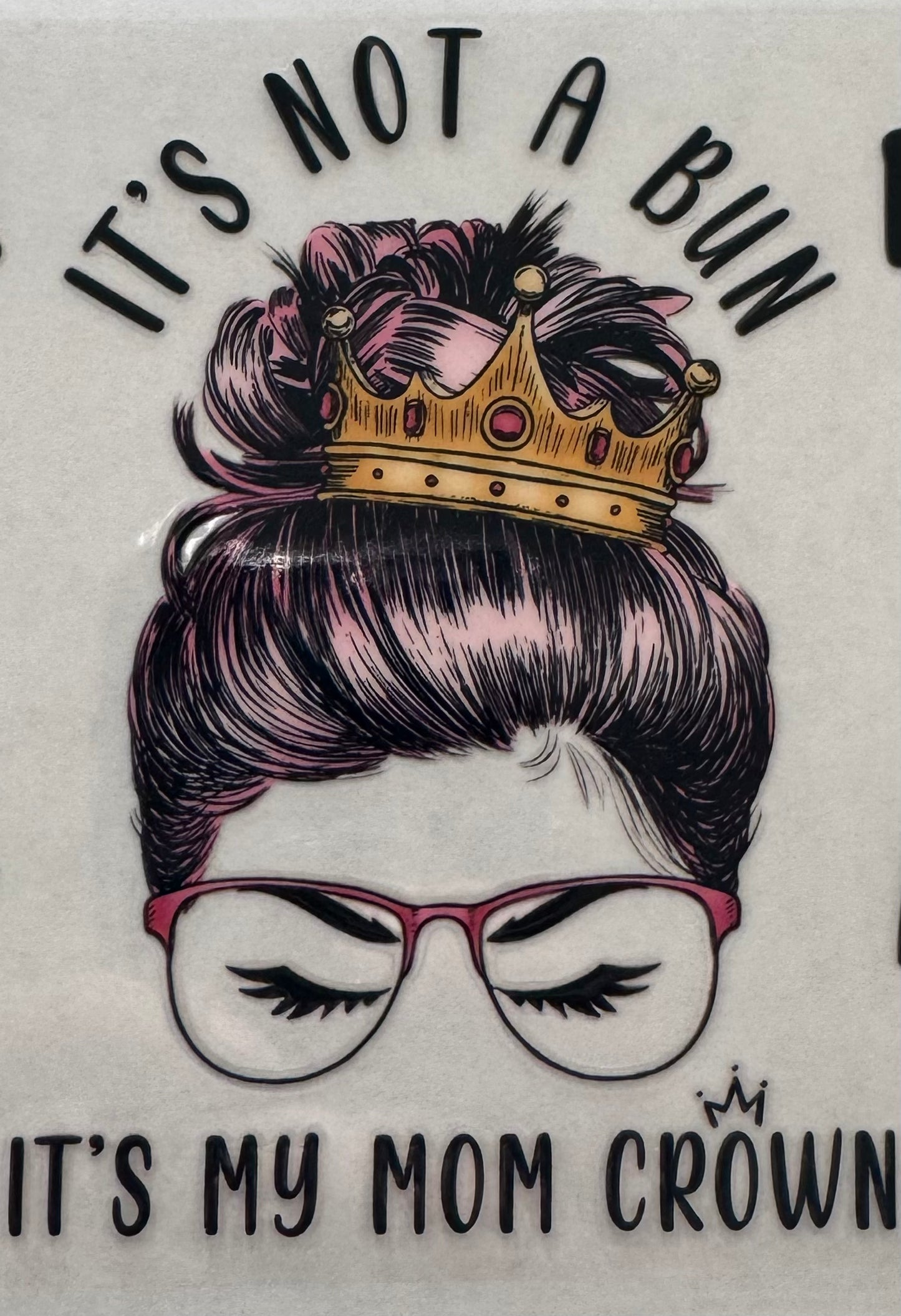 It’s not a bun, it’s my crown
