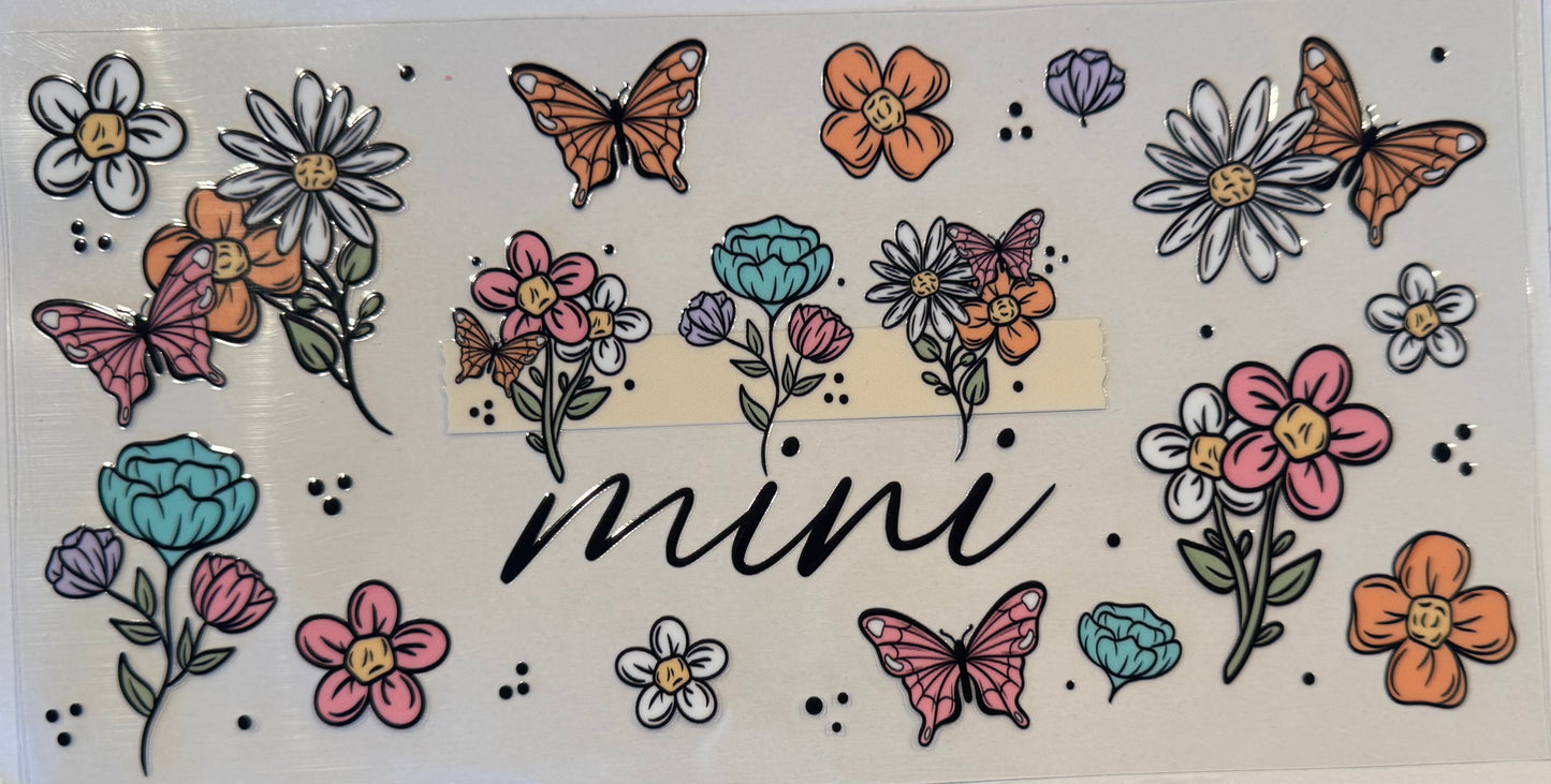 Mini Butterfly Floral