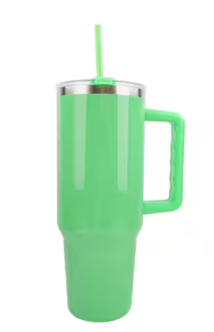 40oz Neon Stainless Steel Tumbler