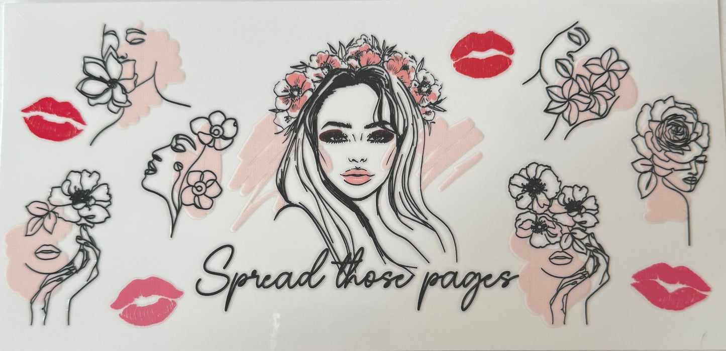 Spread those pages