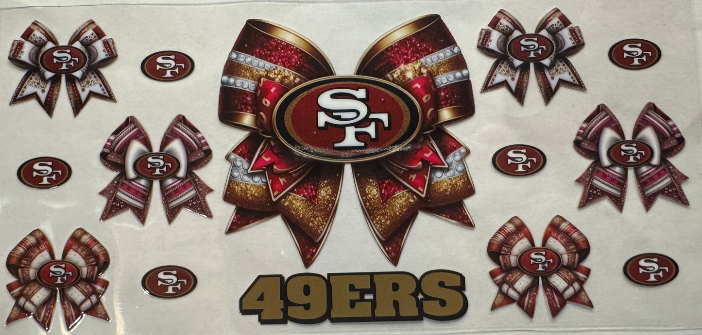 49ERS Bow