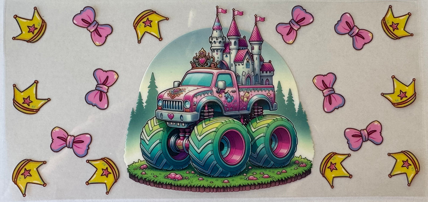 Princess monster truck