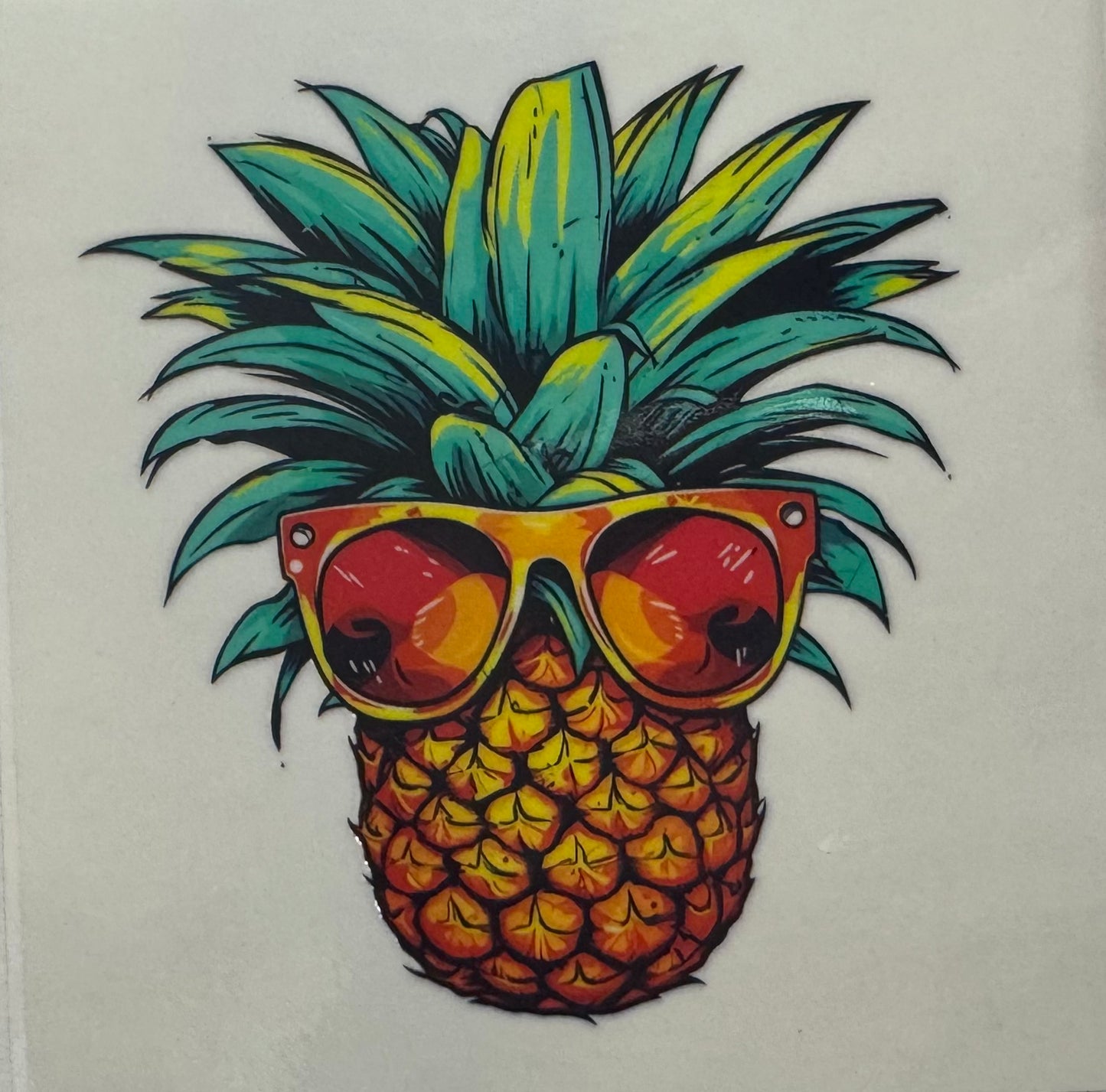 Pineapple W/ Glasses