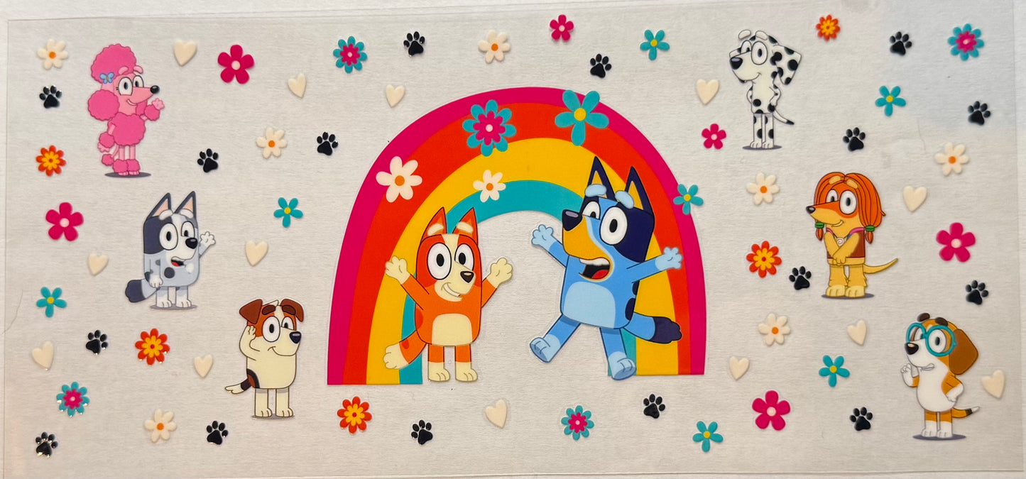 Rainbow Bluey
