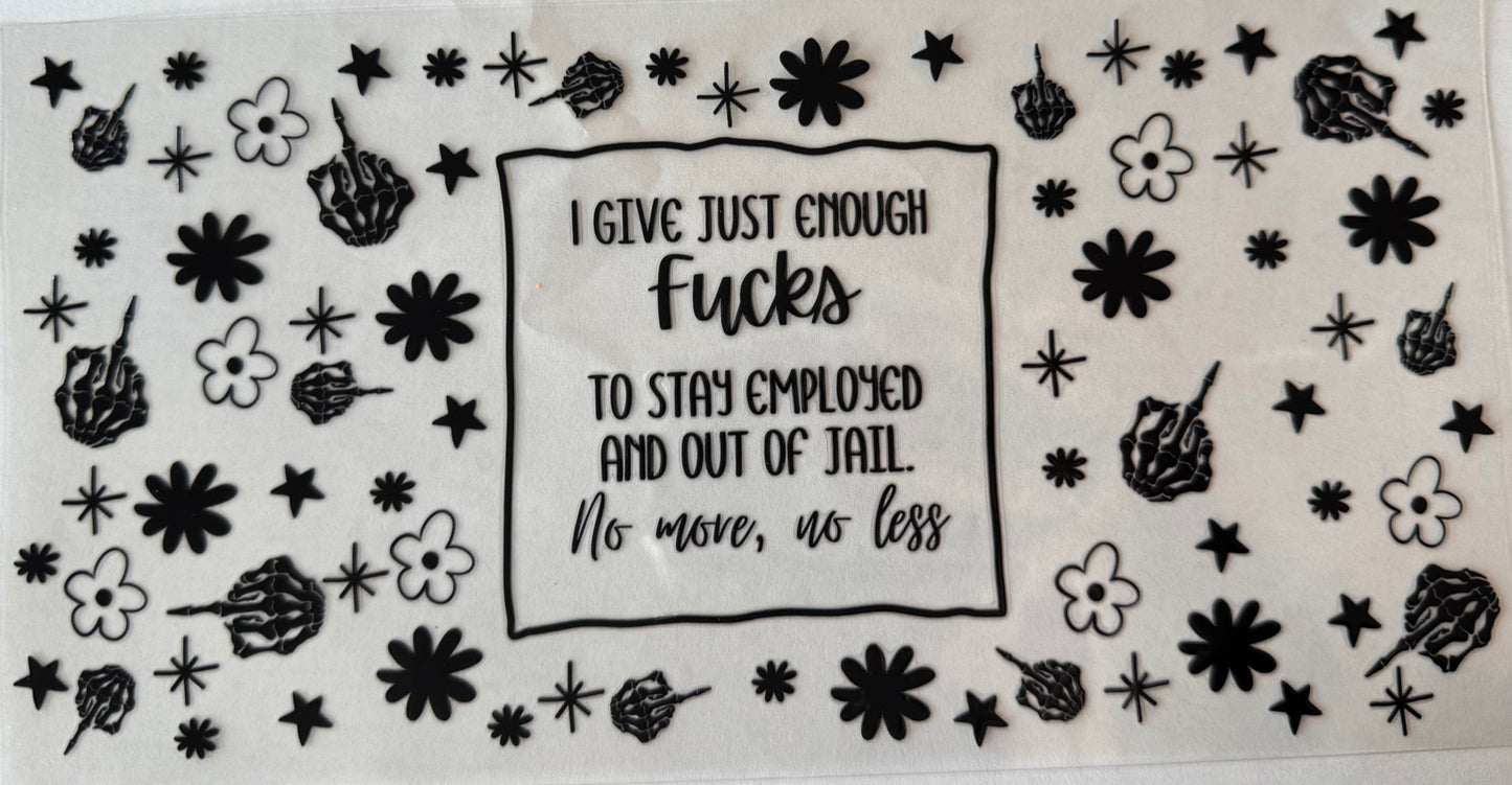 Just Enough Effs