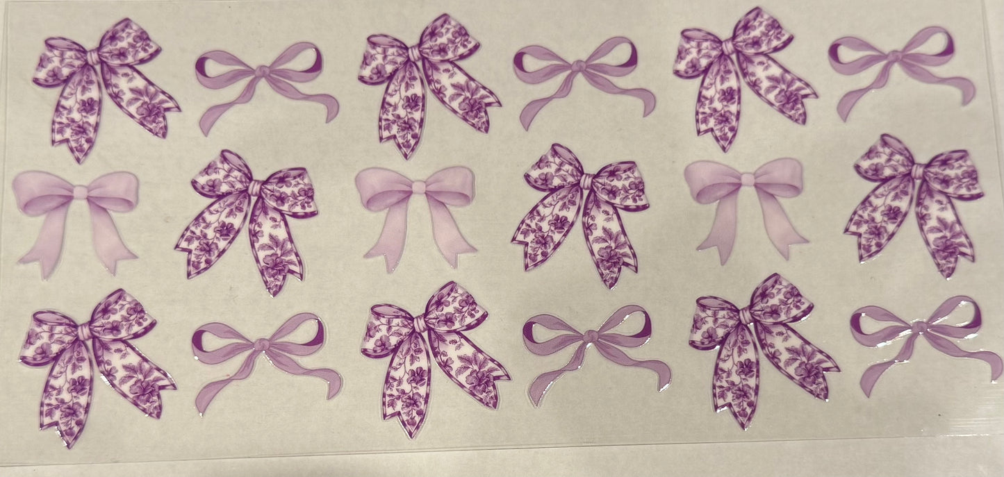 Purple Bows