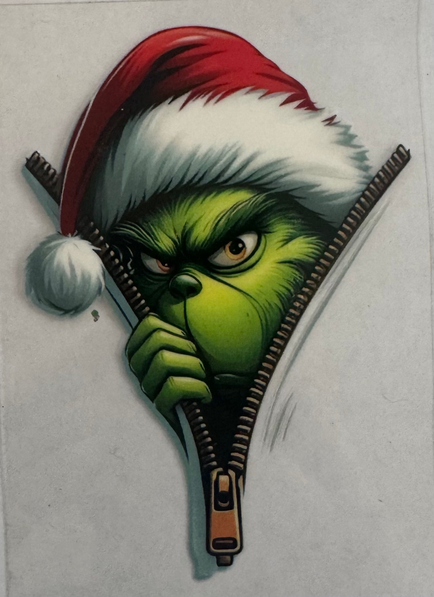 Zipper Green man