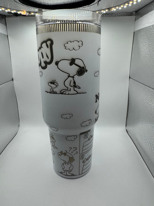 40oz Laser Engraved Tumbler