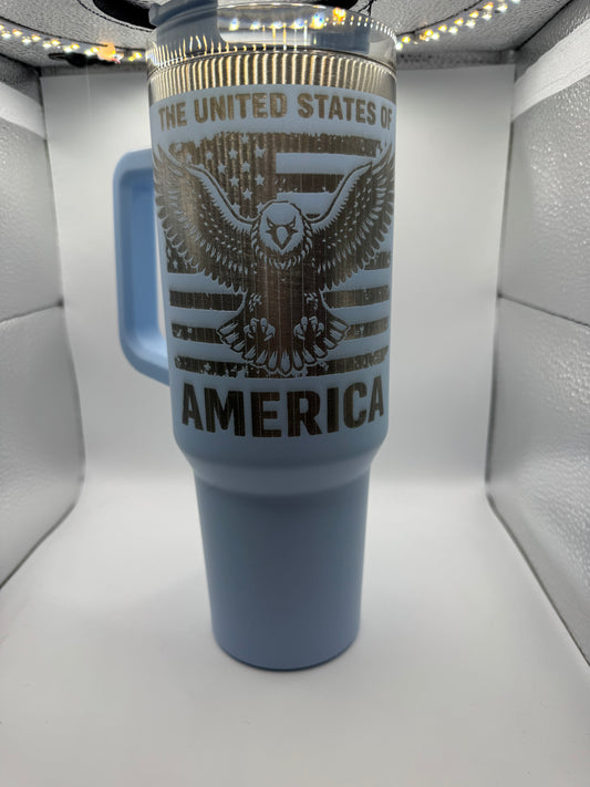 40oz Laser Engraved