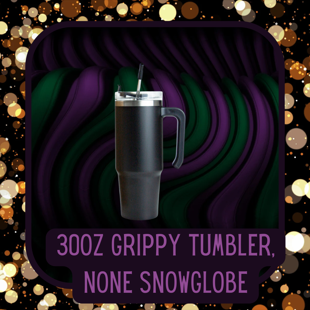 30oz Grippy Tumbler, None Snowglobe