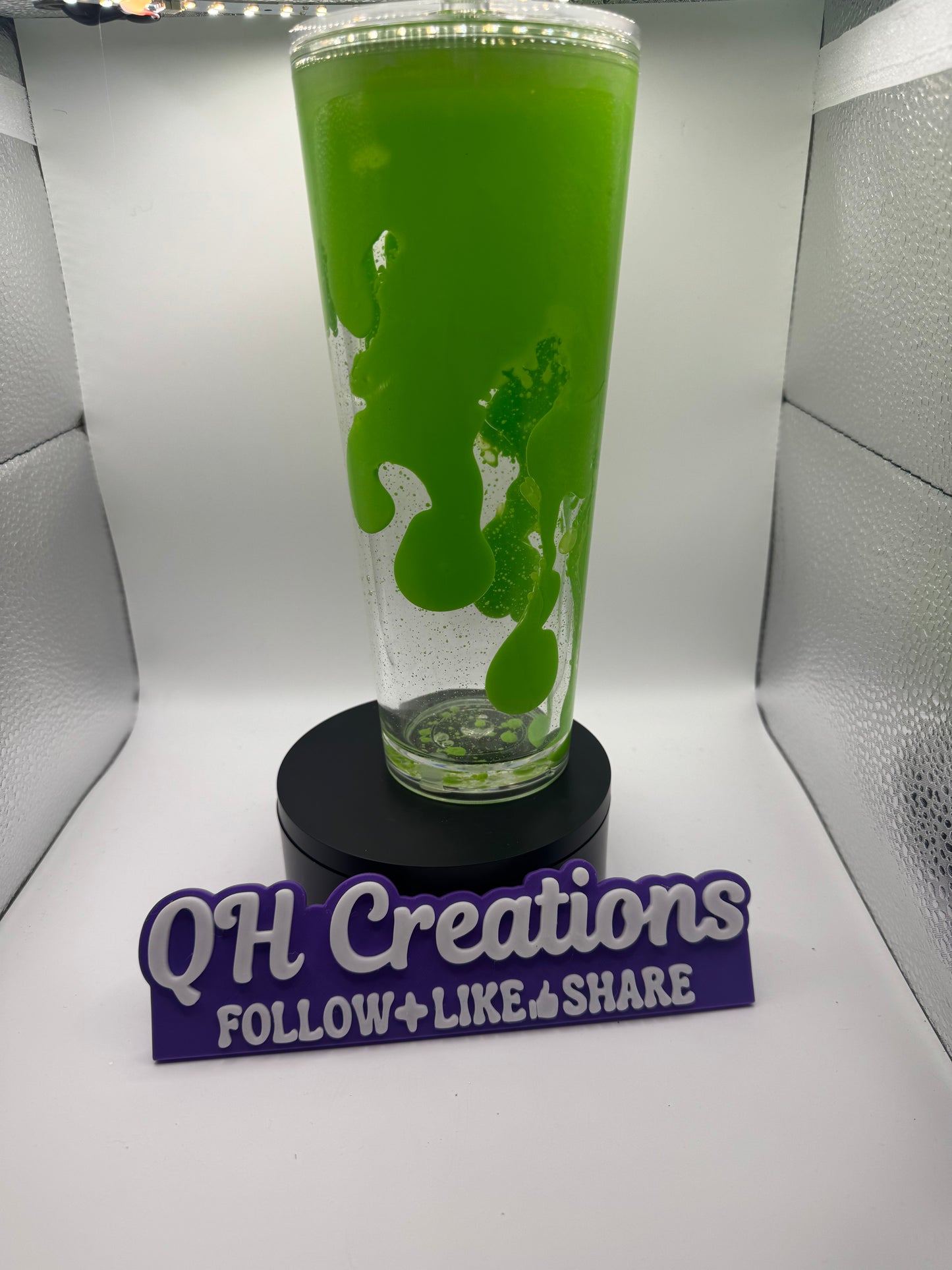 Green Lava Drip - Ready to ship