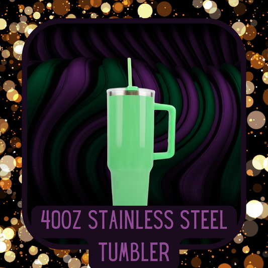 40oz Neon Stainless Steel Tumbler