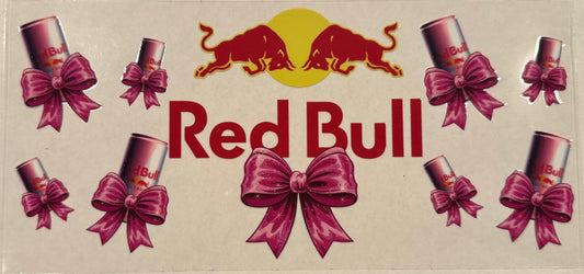 Red Bull Pink Bows