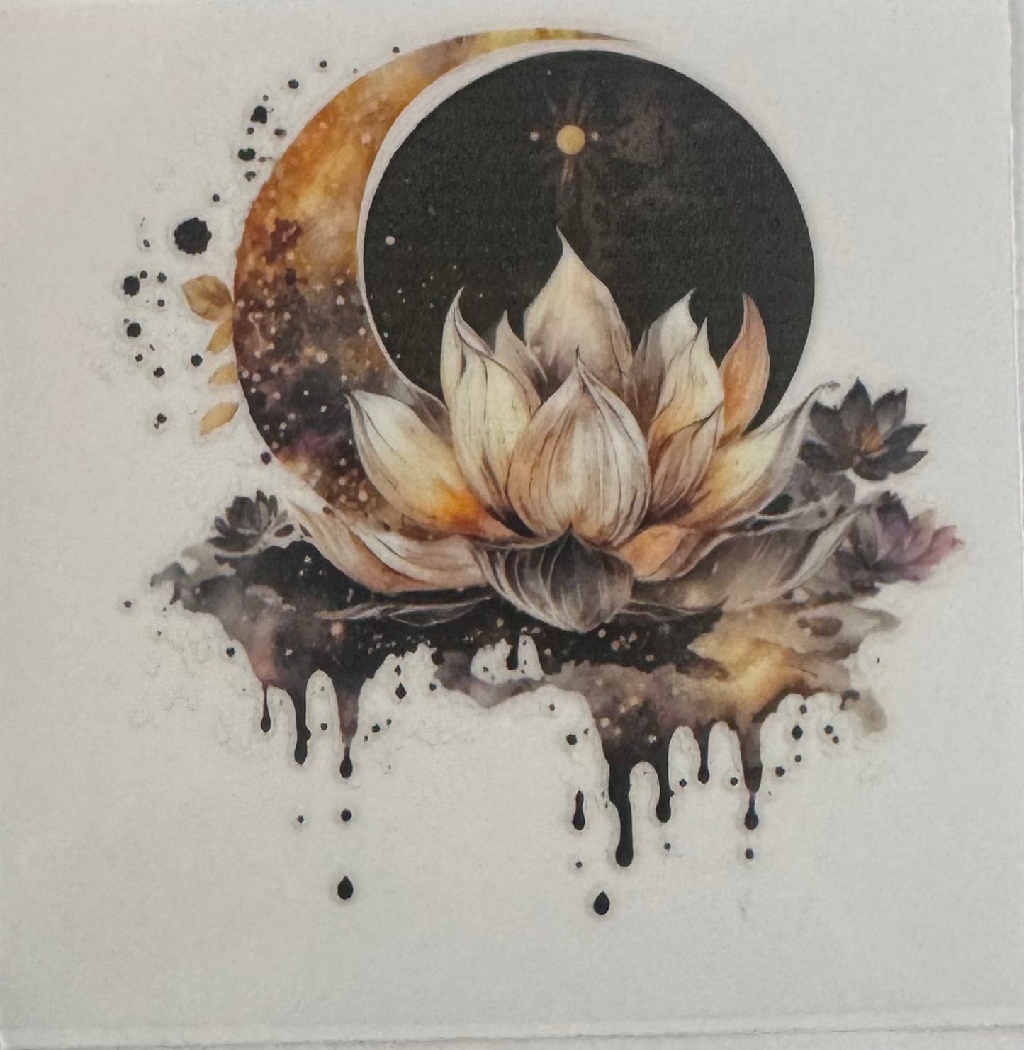 Crescent Moon Floral