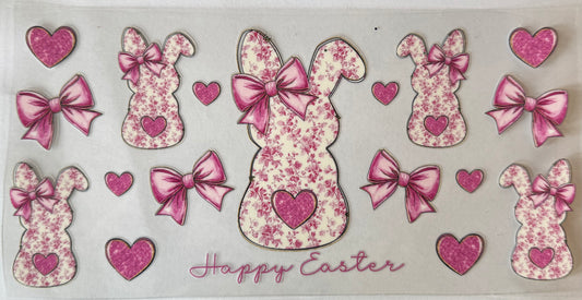 Pink happy Easter