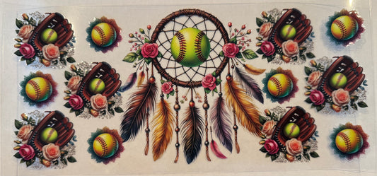 Softball Dreamcatcher