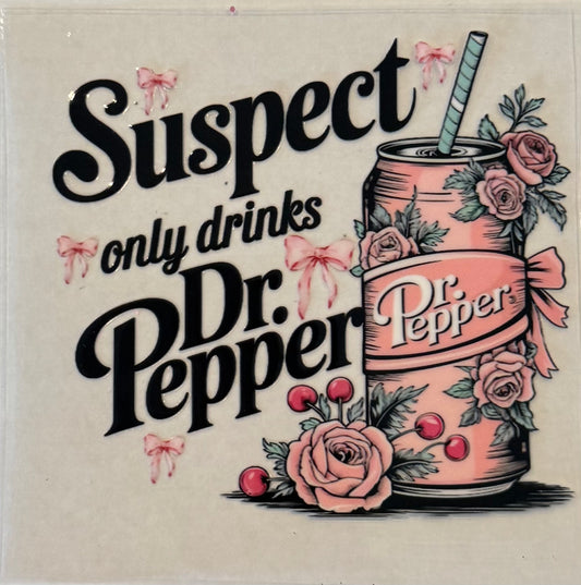 Suspect only drinks DP