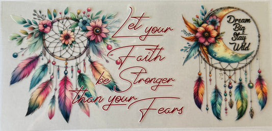 Let your further be stronger than your fears