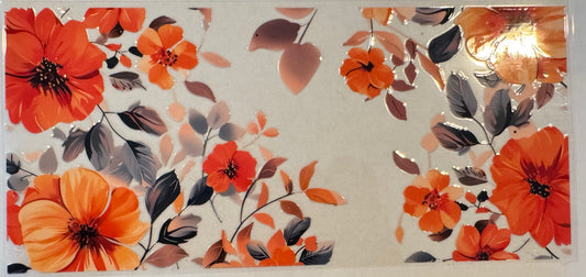 Orange Floral