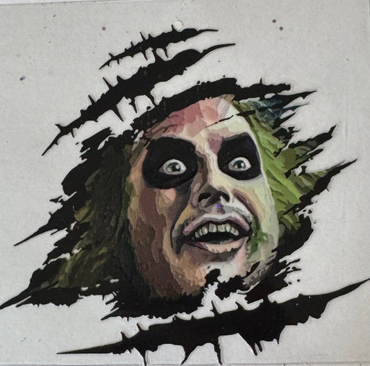 Beetlejuice face