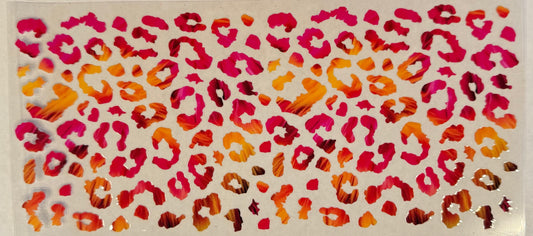 Sunset Leopard Print