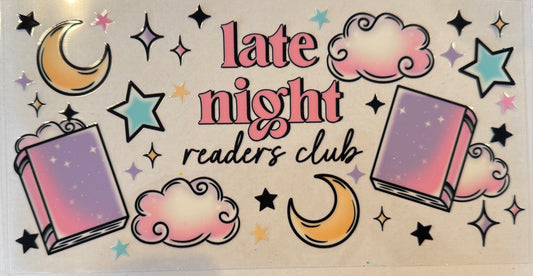 Late night readers club