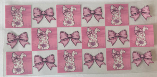 Pink Easter bows