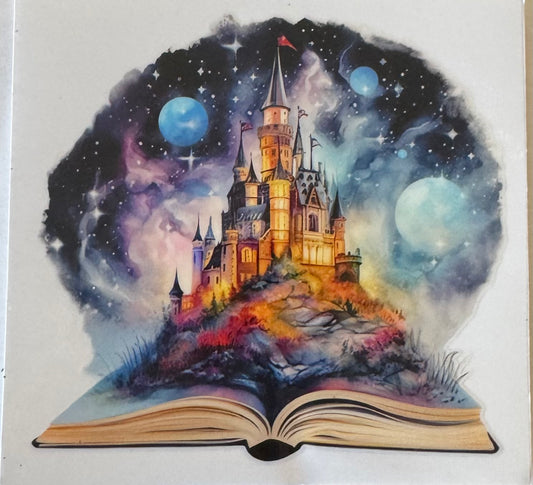 Magical night castle book