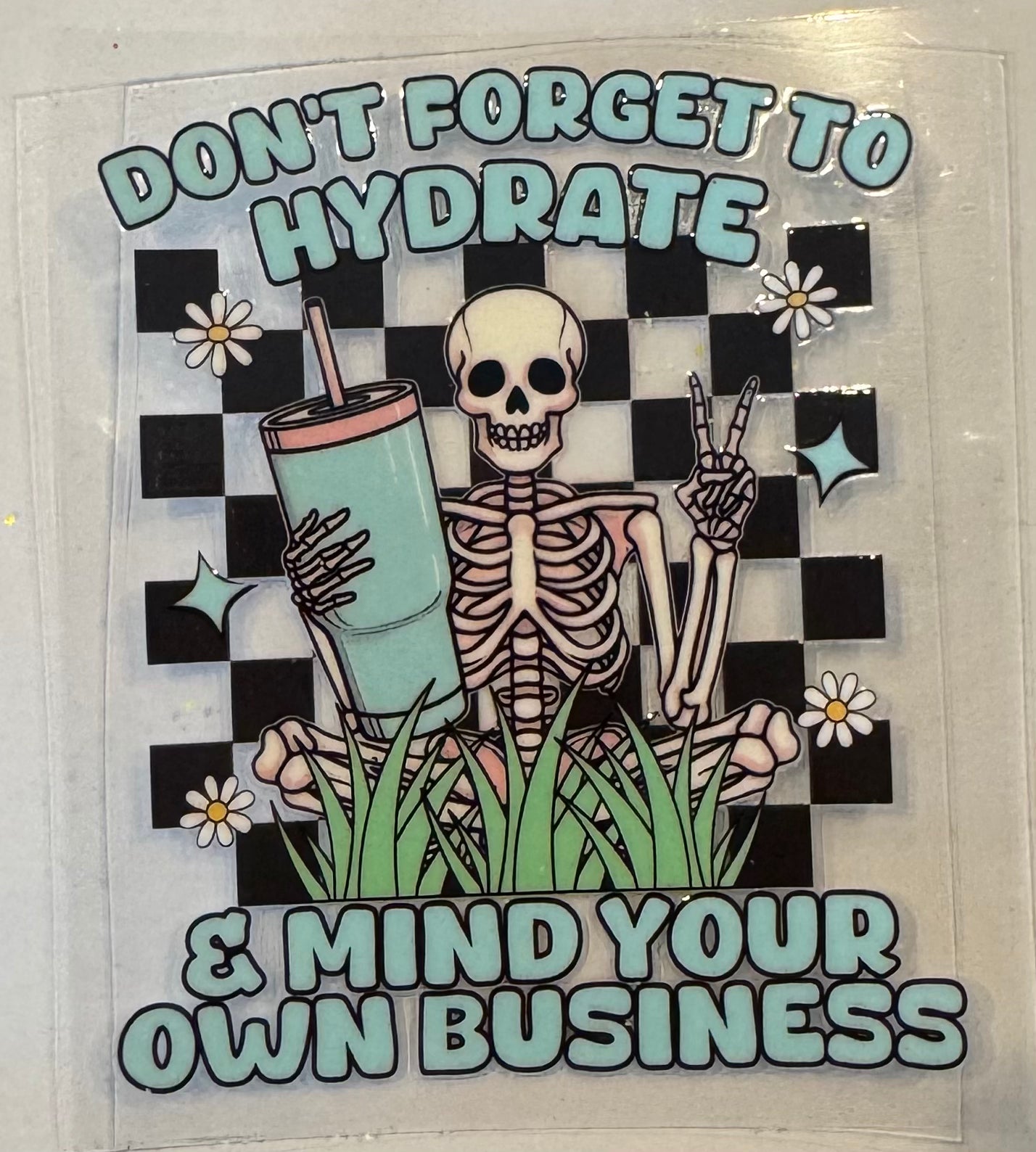 Don’t forget to hydrate and mind your own business